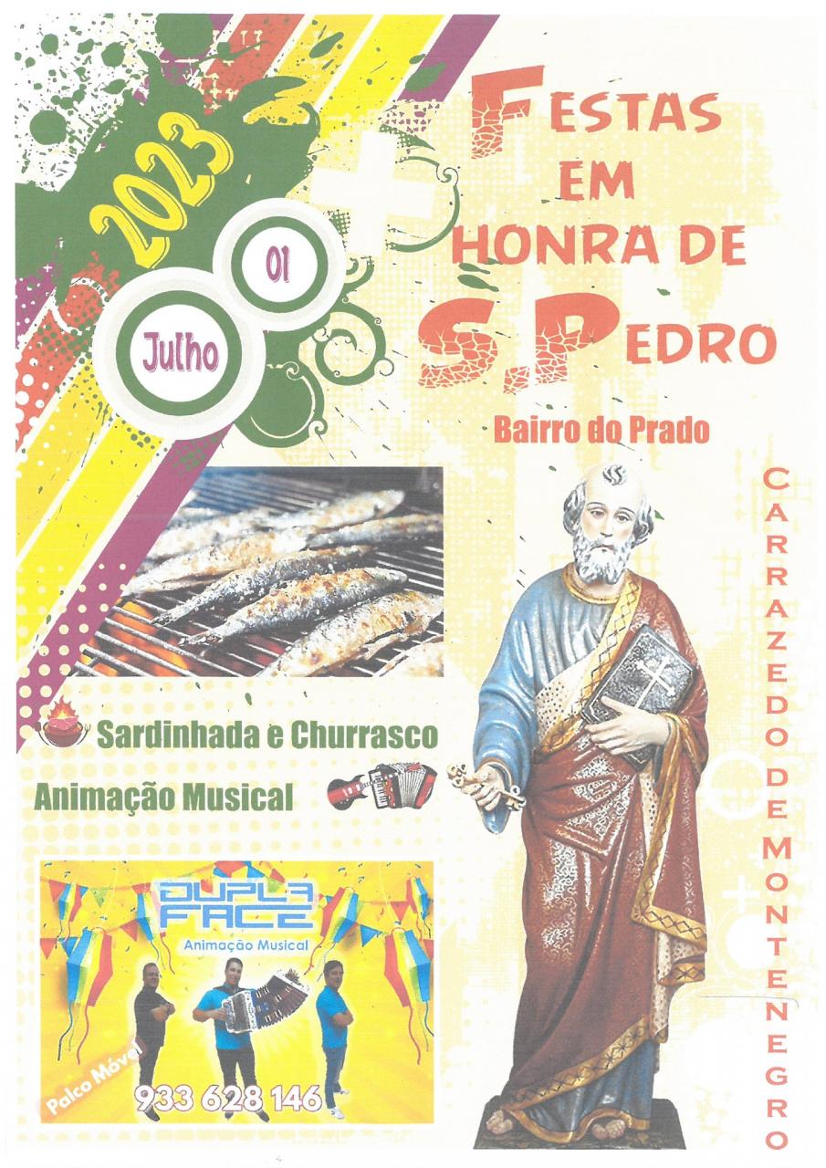 Festas em honra de S. Pedro - Bairro do Prado